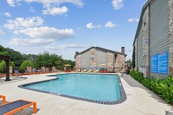 Sparkling pool